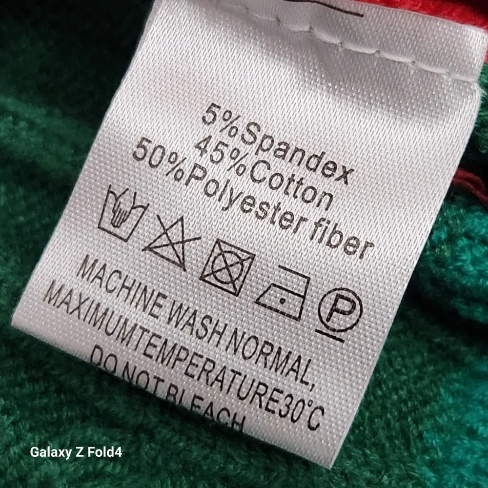 OXKNIT Retro 60s 70s Color Block Cable Knit Cardigan Sweater Red Green Men XXL
